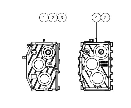 Sprockets Gearbox And Chain TMR Feeder Mixer