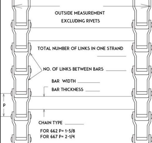 Salt Spreader Sprocket chain gearbox