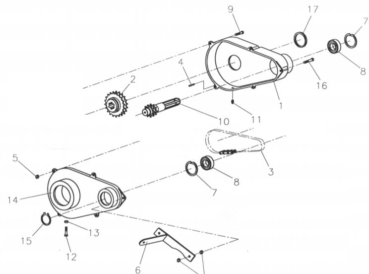 Agricultural Gearbox For HAY TEDDER