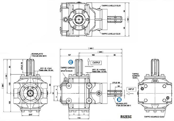 Gearbox For Dryer Drive System