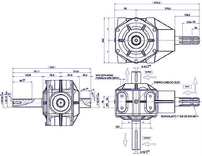 Gearbox For Self Loading Trailers