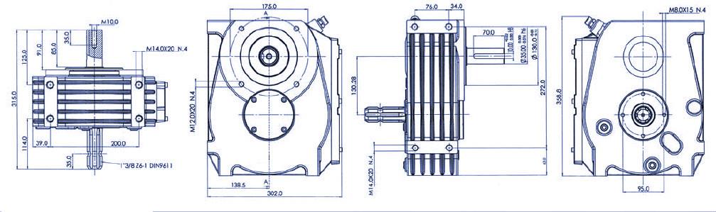 Gearbox For Self Loading Trailer