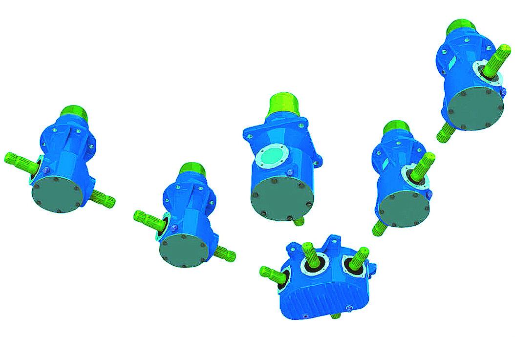 Gearbox For Rotary Mowers