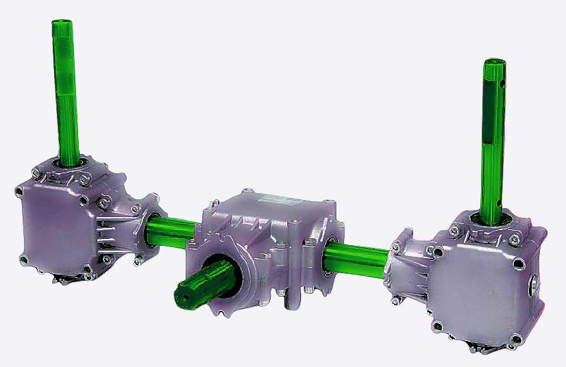 Gearbox For Fertiliser Spreaders