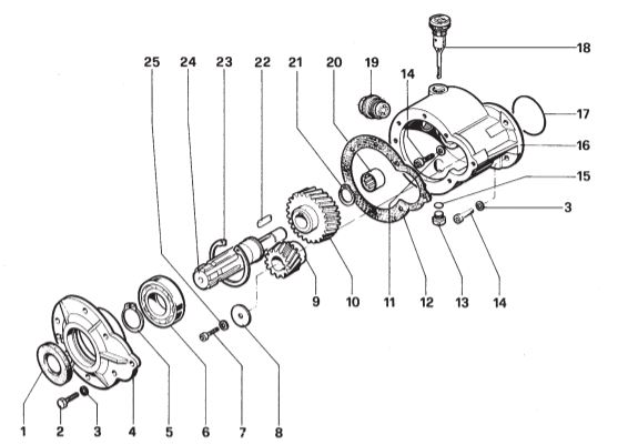 Interpump Gearbox For PTO Drive