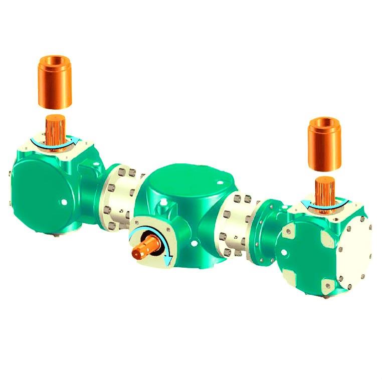 Pto Drive Shaft & Gearbox For Manure Spreaders