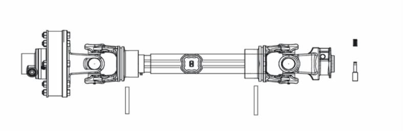 Pto Shaft & Gearbox For Tillers