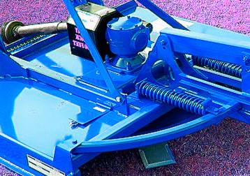 Tree Cutter Overrunning Drive Shaft With Slip Clutch And Gearbox