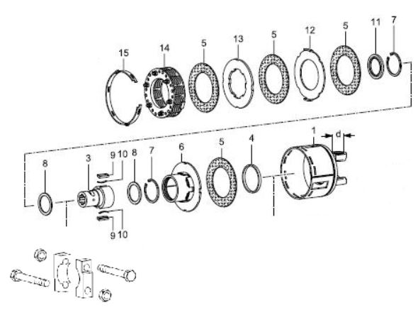 Pto Shaft & Gearbox For Mulcher