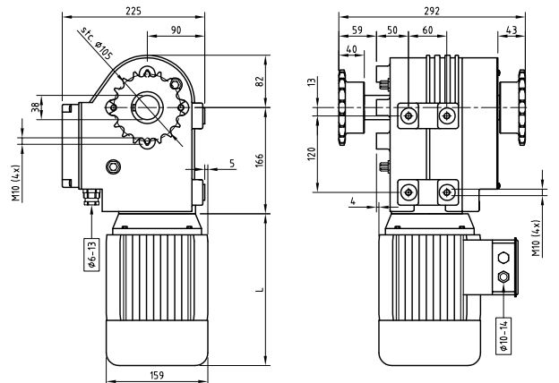 Motor Gearboxes For Hoisting Systems Of Greenhouse