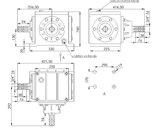 Stone Picker Gearbox