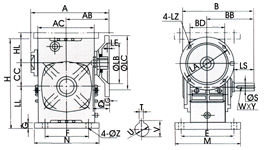 Speed Reducer Gearbox