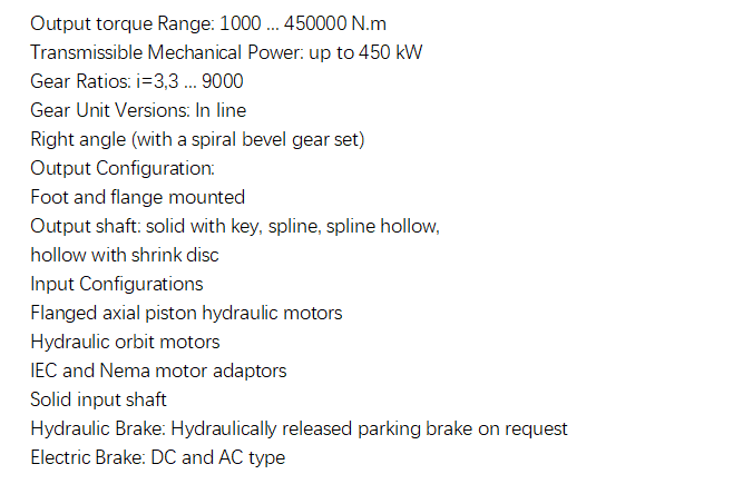 Inline Planetary Gearbox