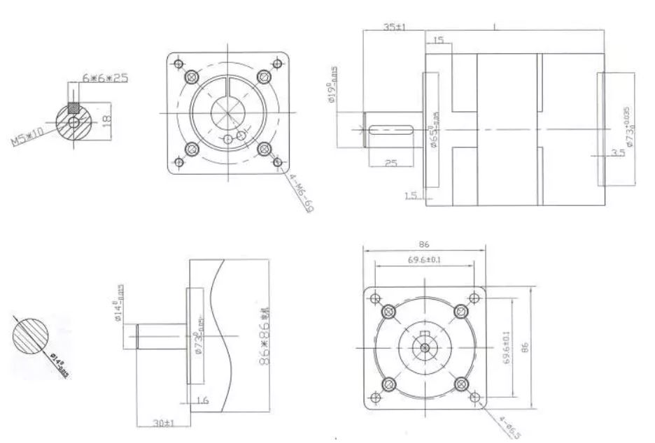 Nema 34 Gearbox