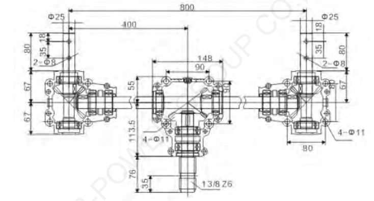 Gearbox And Axles For Agricultural Equipment