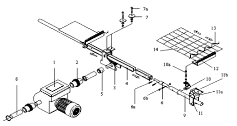 Motor Worm Gearboxes For Screening Systems