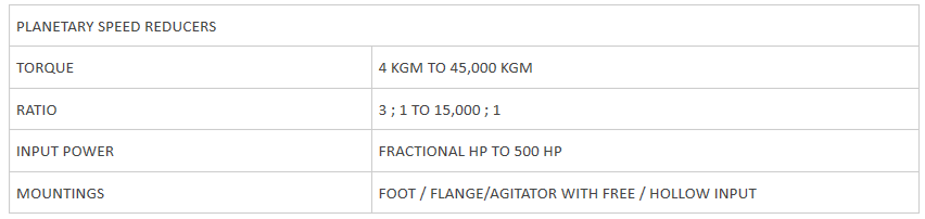 Planetary Reducer Gearbox