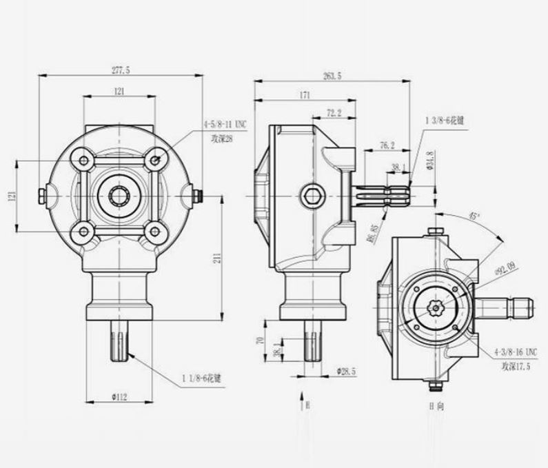 Potato Harvester Gearbox