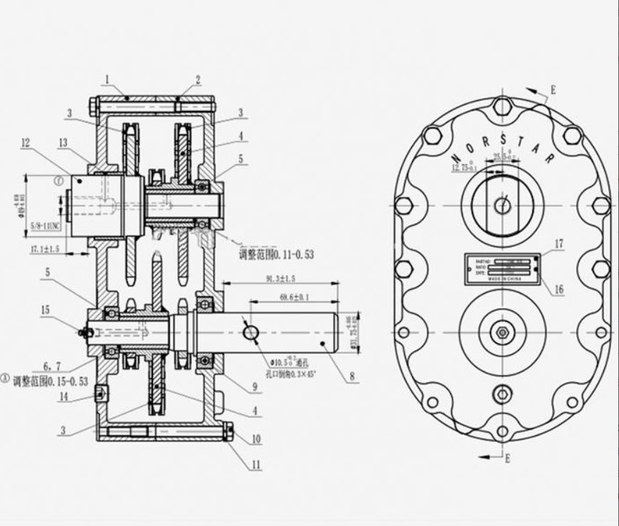 Chain Sprockets Gearbox