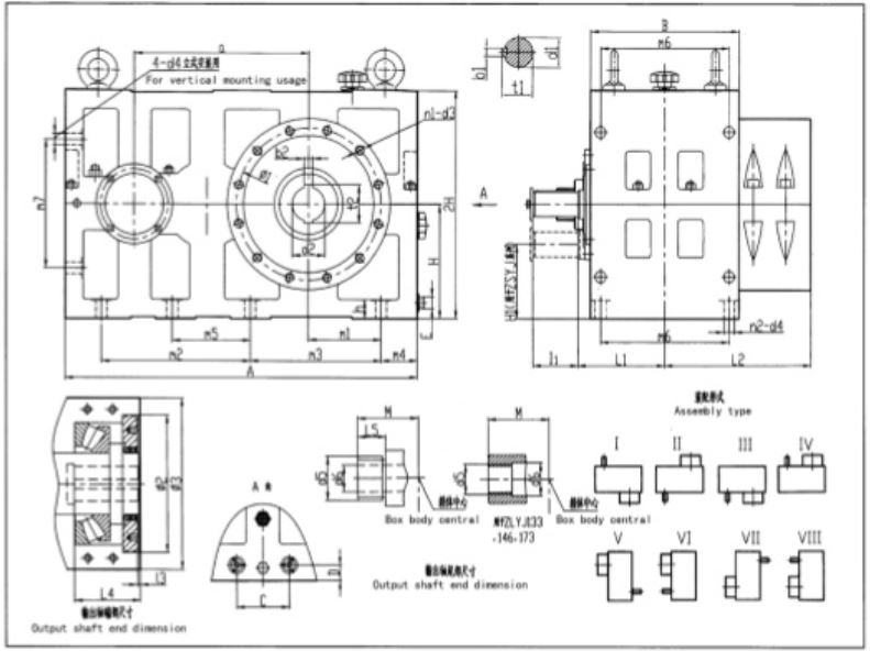Gearbox And Reducer For Rubber And Plastic Industry