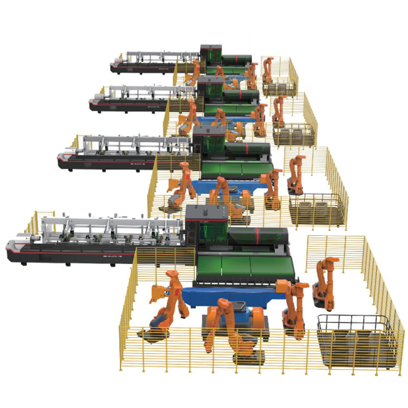 EP Laser Ultra-short Cutting Tail Material Metal Tube Laser Cutting Machine 6000w Fiber Laser Pipe Cutting Machine