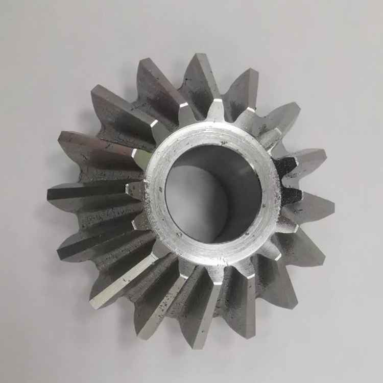 Customized Steel Small Spiral ISO Standard Bevel Gear with Keyway