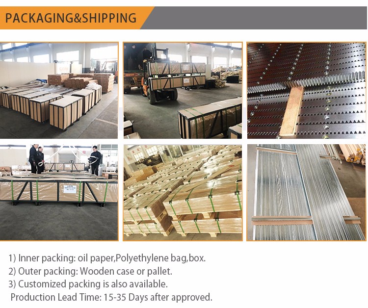 Source Manufacturers Nylon Sliding Gate Gear Rack Long Life Low Noise