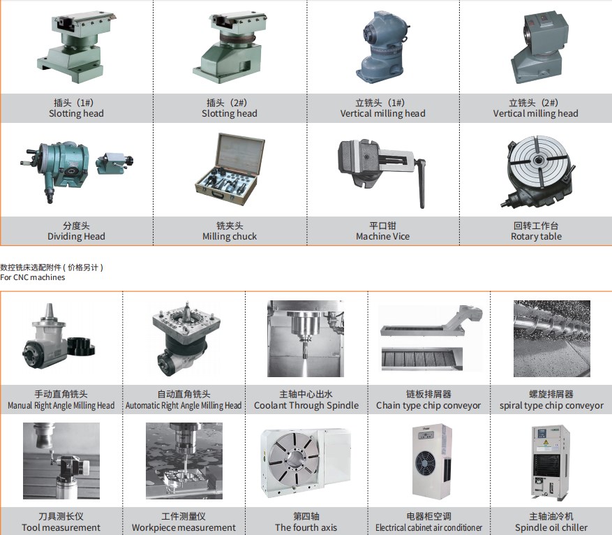 Good Quality XK5042 Vertical Metal Working Cnc Knee-Type Milling Machine with Box Guideway