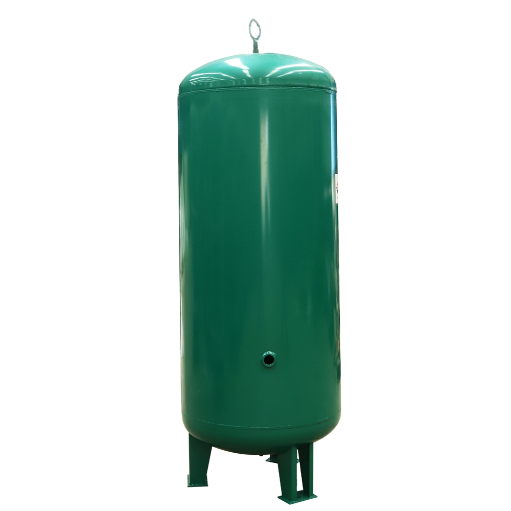 High Quality Carbon Steel or Stainless Steel Vertical Compressed Air Receiver Tank for Rotary Screw Type Air Compressor