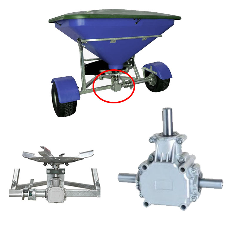 Agricultural  EP150 Series 11HP 1:1 Ratio Fertilizer Spreader Gearbox