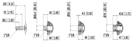 KM6003 Series Gear Pump Gearbox PTO Speed Increaser Aluminium Multiplier for Tractor Hydraulic Pump