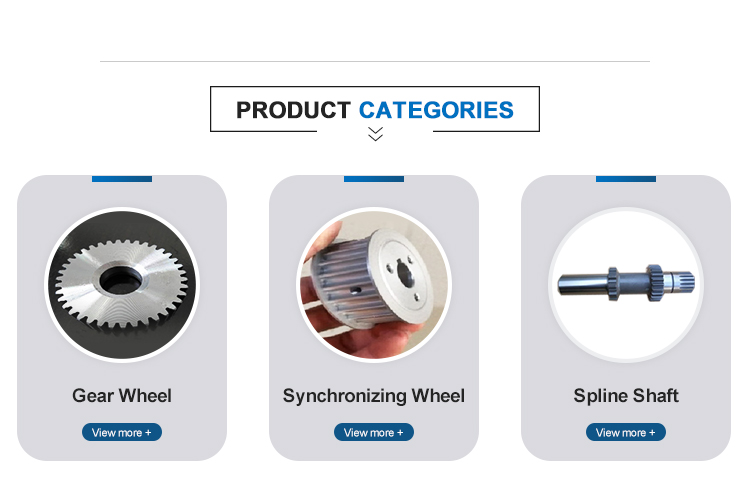 Crown Wheel and Pinion Gear Bevel Gear 90 Degree Angle Bevel Gear Reduce Drive Gearbox