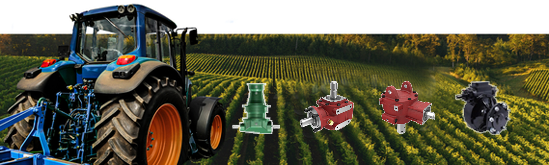 Agricultural 226 Series 75HP Gearbox for Rotary Mower