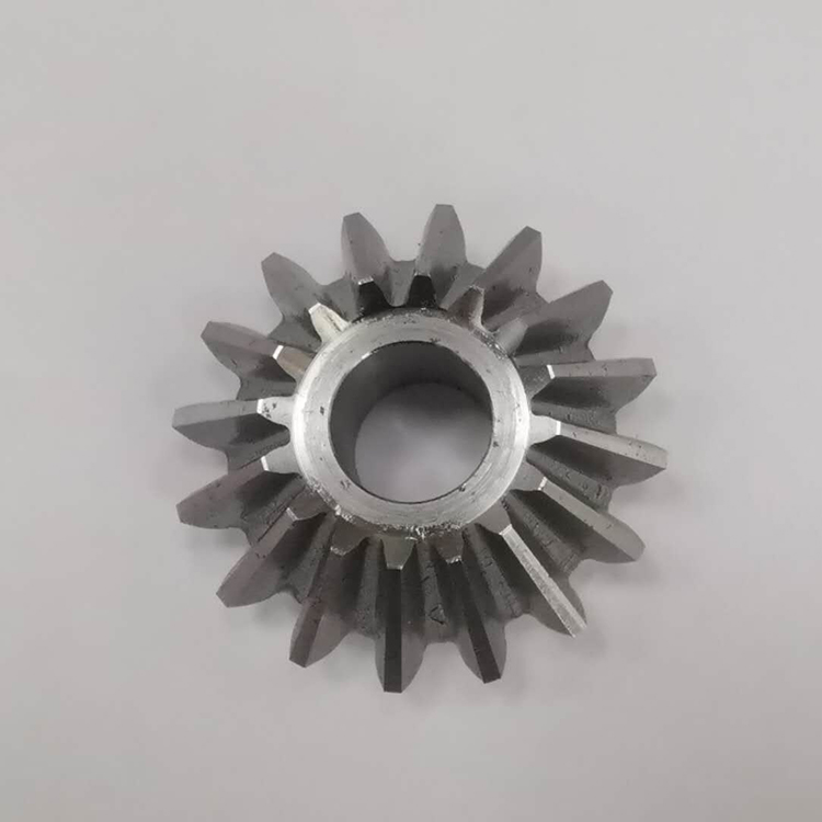 Customized Steel Small Spiral ISO Standard Bevel Gear with Keyway
