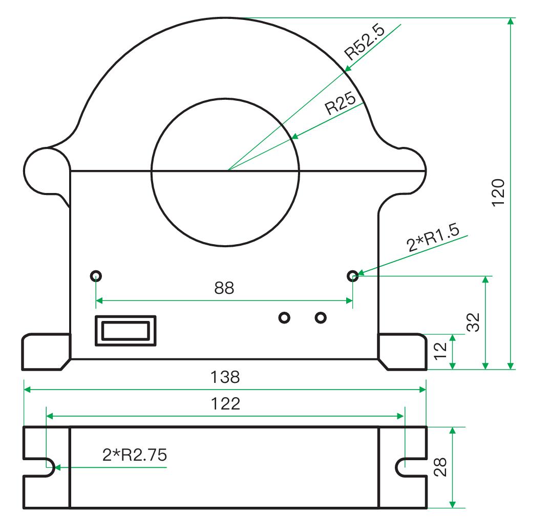 SIHM Series Waterproof Two-wire Current Sensor for Oil Wells
