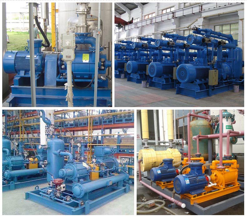 H-200 15kw Rotary Piston Vacuum Pump for Pvd