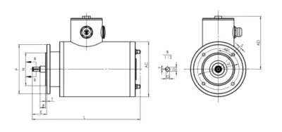 IEC Motor B5T Flange Mounted SEW Motor TENV Replacement Stainless Steel Motor for Food Processing Plant