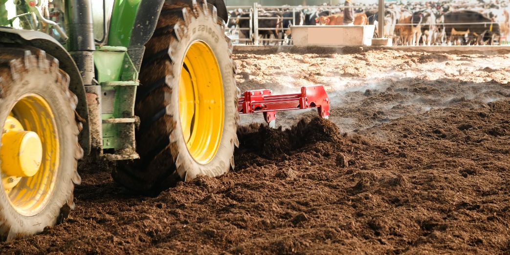 Professional Cheap 660kg Agricultural Machinery Compost Barn for Livestock