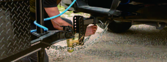 1BJY-PH-02C Trailer Parts and Accessories Capacity 6000lbs Trailer Pintle Hook with Hitch Ball