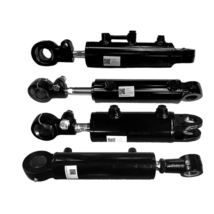 HZPT Custom Made Hydraulic Cylinder for Industrial Vehicle Double Acting Single Acting Hydraulic Cylinder