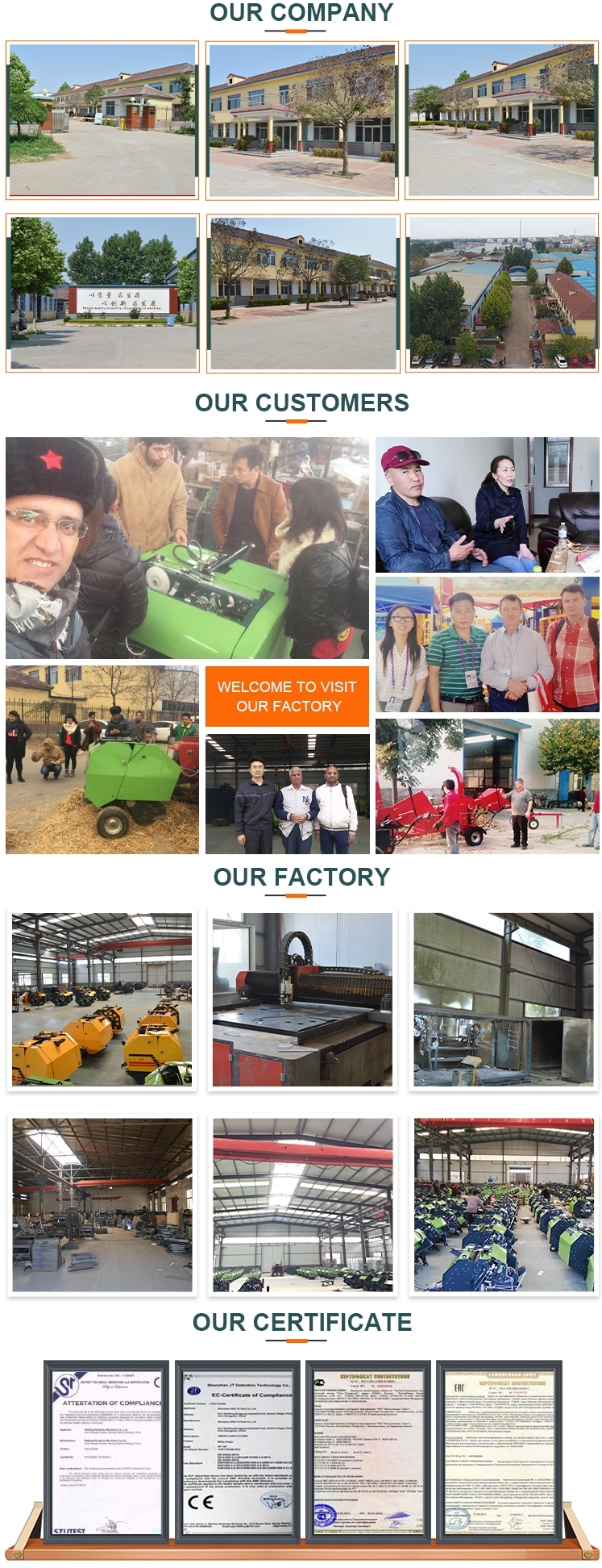 New Design Good Quality ISO Certification Easy Operation Customizable Size Disk Mower