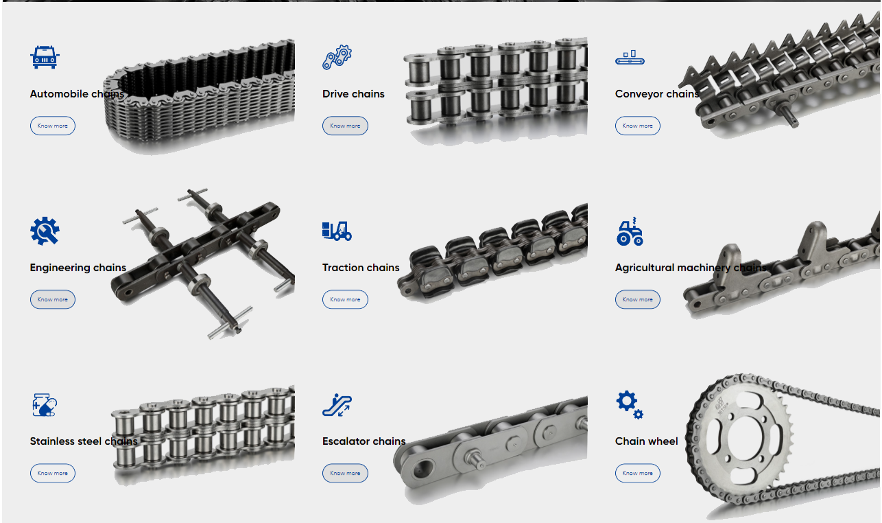 SSLL2022/2044/2066 LL Series Pitch 31.74mm Stainless Steel Leaf Chain and Sprockets in Steel