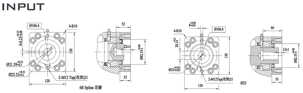 Factory Sale Various FWA Series FWA21 Slewing Drive Reducer Slewing Drive for Modular Vehicle