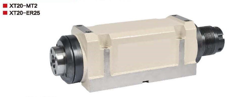Boring and Milling Head Unit, XT20 Model with MT2/ER25 Spindle, China Manufacturer OEM / ODM