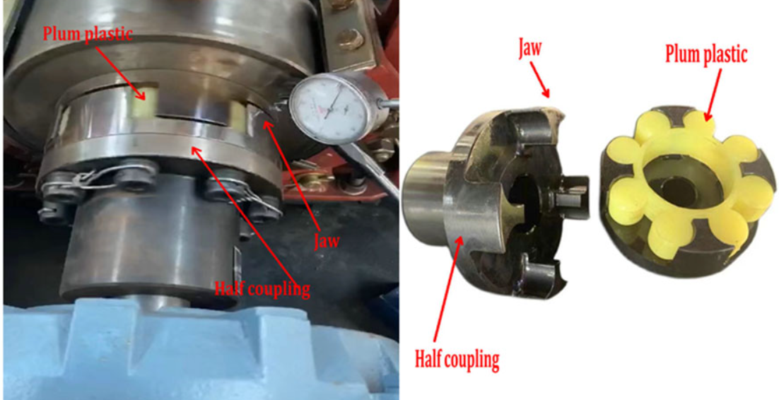 Lovejoy Coupling L090 Vacuum Pump Coupler Flexible Alloy Aluminium Rubber Spider Shaft Motor Plum Jaw Spider Coupling