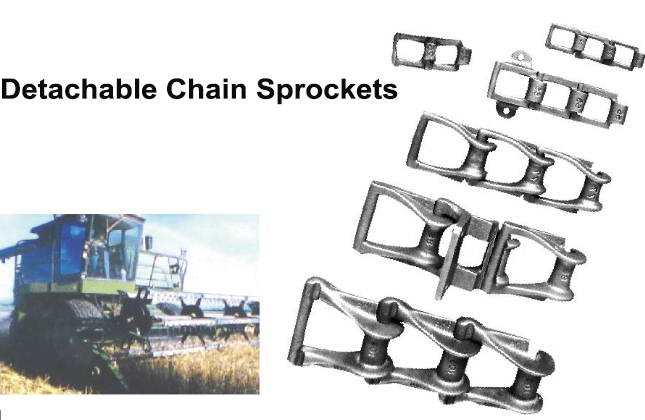 Unique Design Factory Various Detachable Chain Wheel Drive Sprockets for Agricultural and Industrial