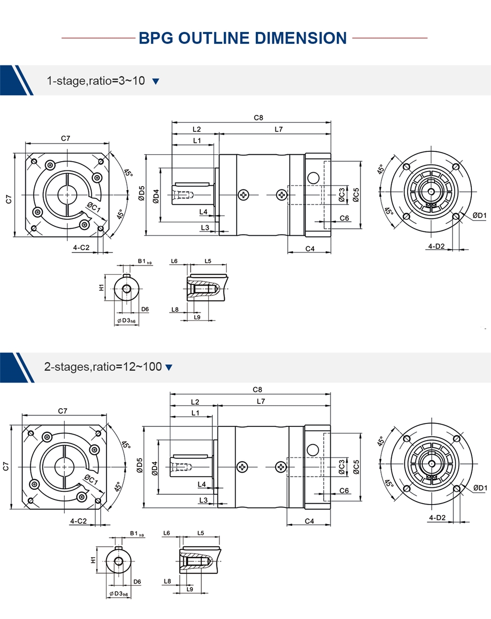 China Manufacturer Apex Dynamics Precision Nema 34 Nema Planetary Gearbox