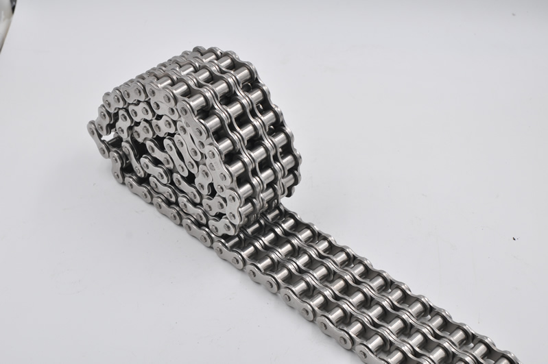 SS20A-3A Series Stainless Steel Short Pitch Precision Triplex Roller Chain Sprockets Industrial Farming Construction Industries