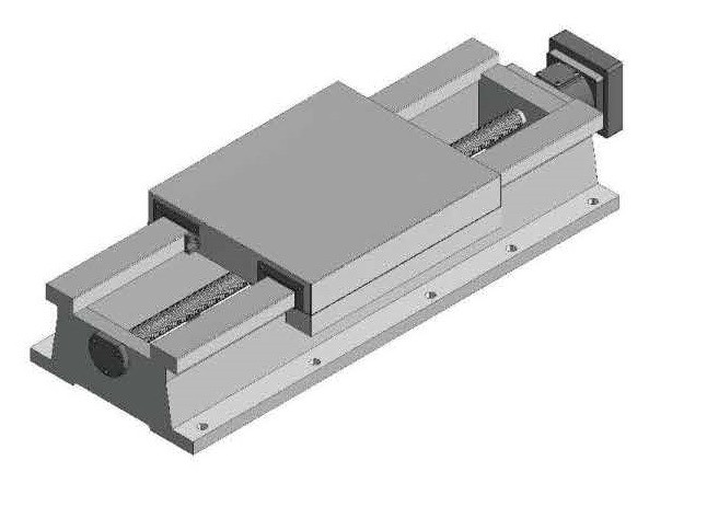 CNC Single Direction Rectangle Sliding Table, High Resistance URS250 Model, China Manufacturer OEM / ODM