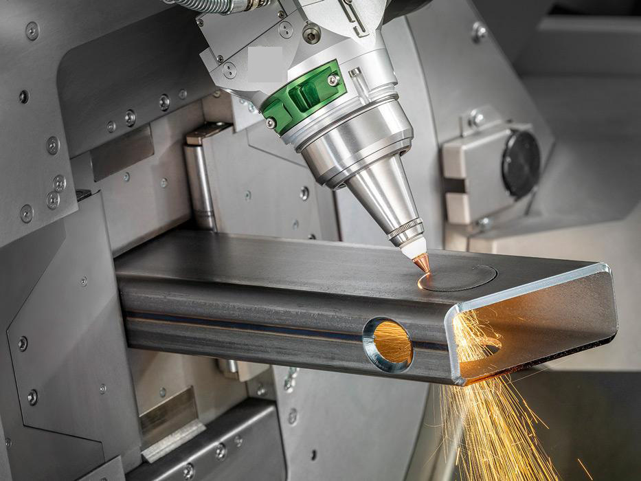 TC-TSA Customized 1-3kw Automatic Feeding Metal Tube & Pipe Laser Cutting Machine for Metal Tube